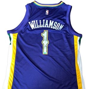 Zion Williamson Signed Jersey COA